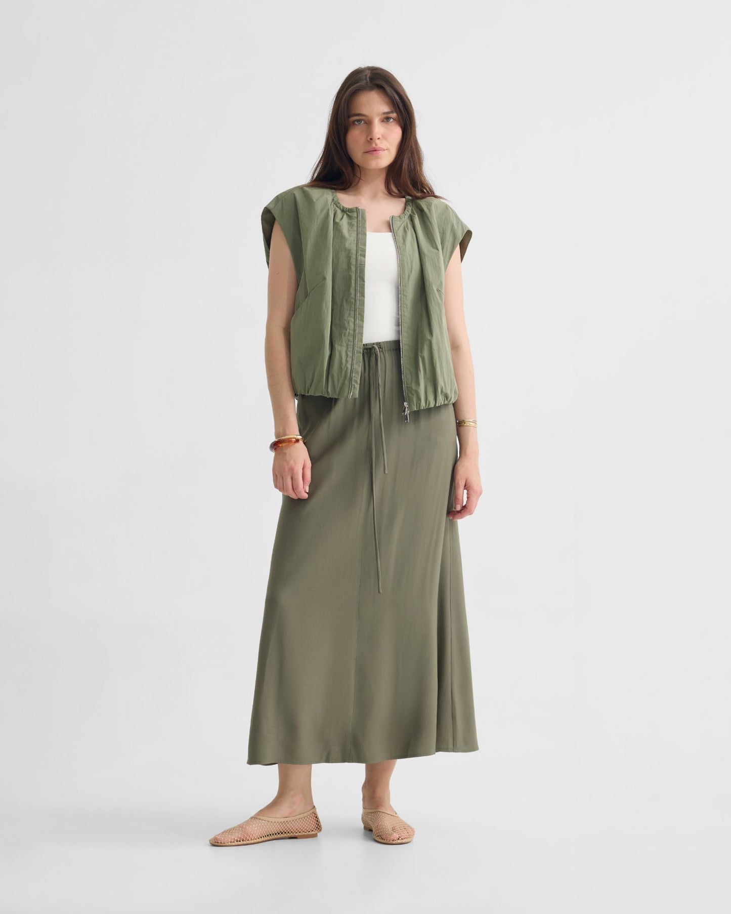 Zoe Drawstring Skirt