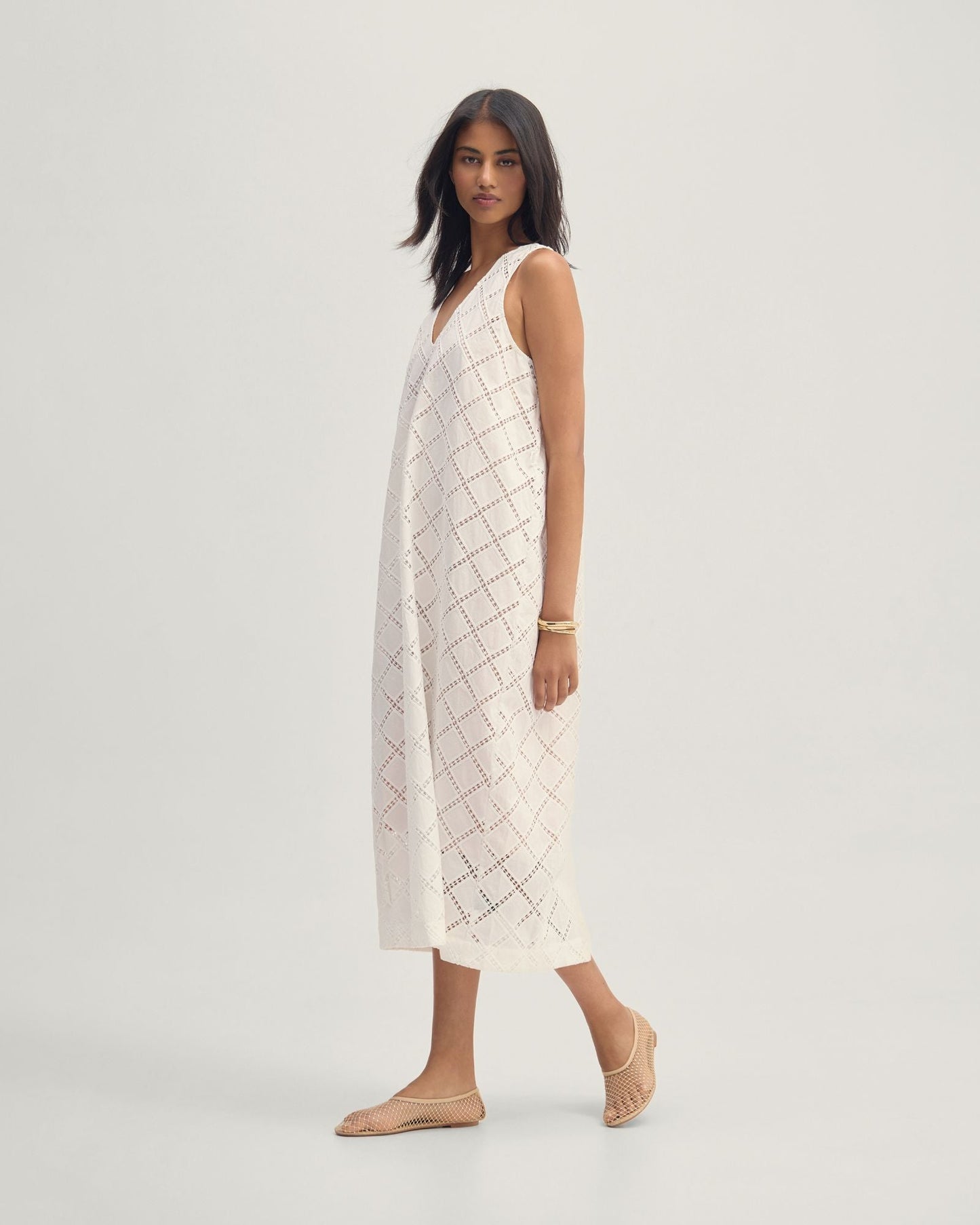 Veronique Cotton Dress