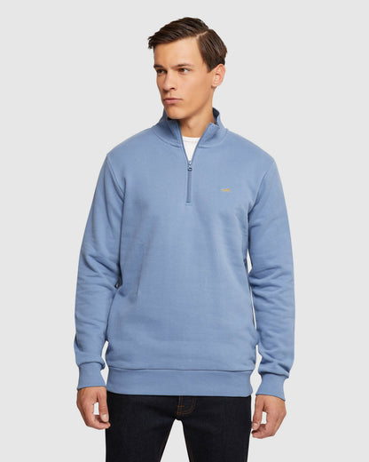 Wyatt Zip Neck Sweater Shirt