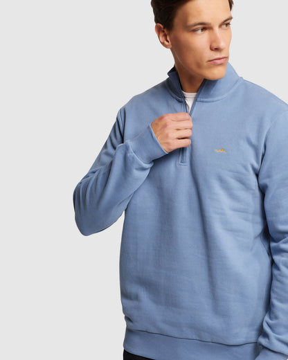 Wyatt Zip Neck Sweater Shirt