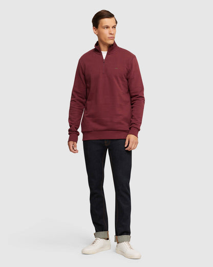Wyatt Zip Neck Sweater Shirt