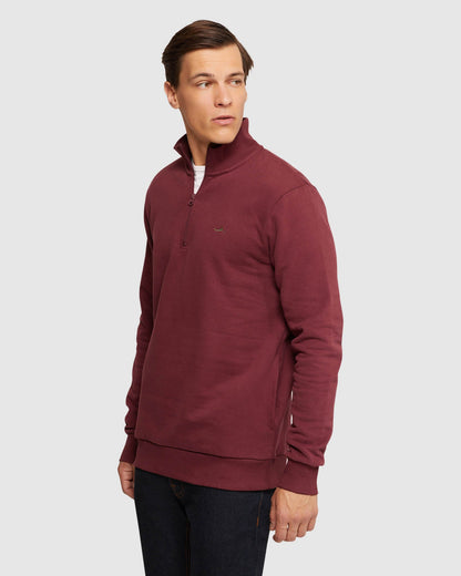 Wyatt Zip Neck Sweater Shirt