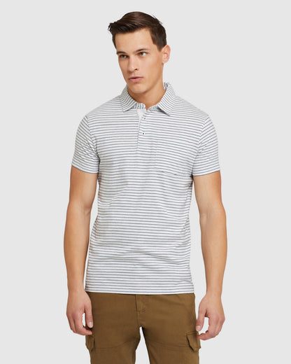 Wyatt Stripe Polo