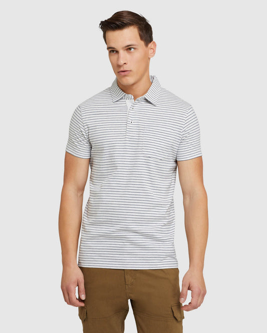 Wyatt Stripe Polo