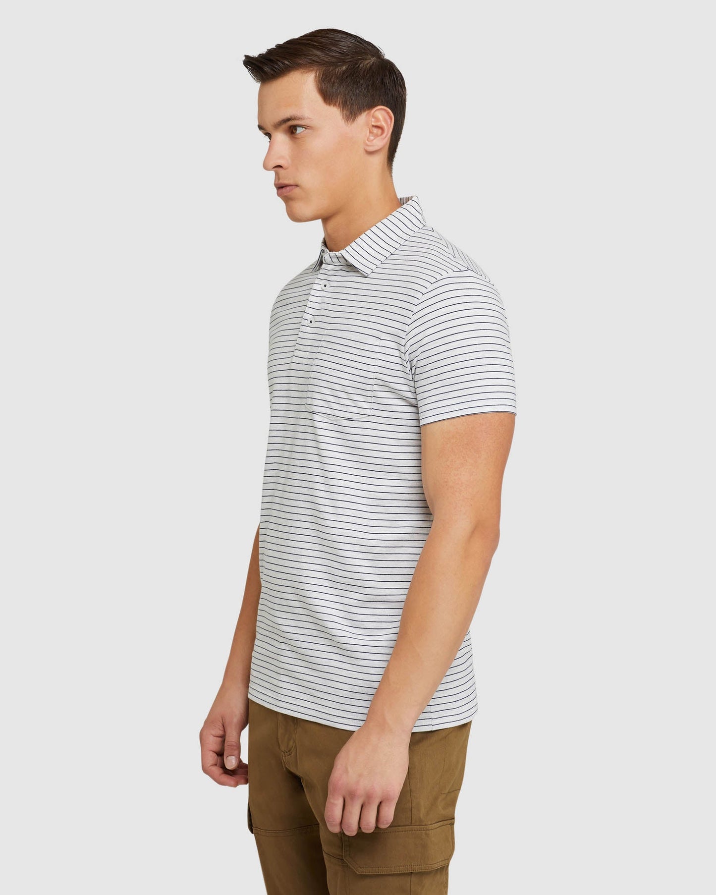 Wyatt Stripe Polo