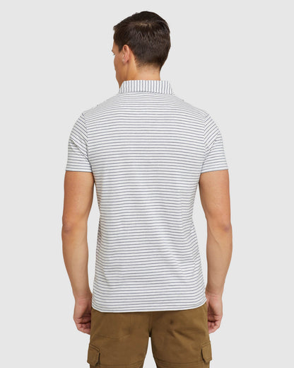 Wyatt Stripe Polo