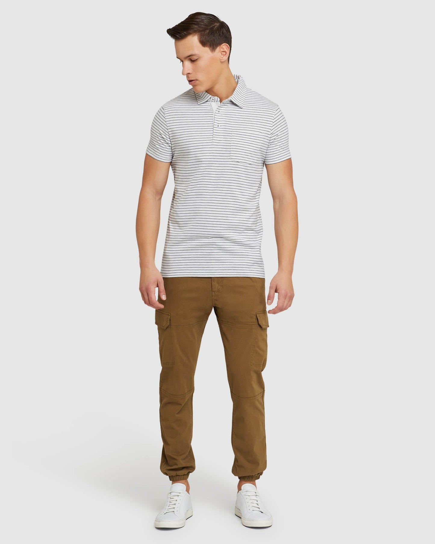 Wyatt Stripe Polo