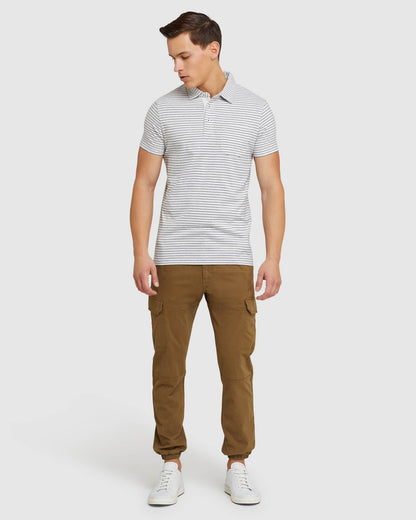 Wyatt Stripe Polo