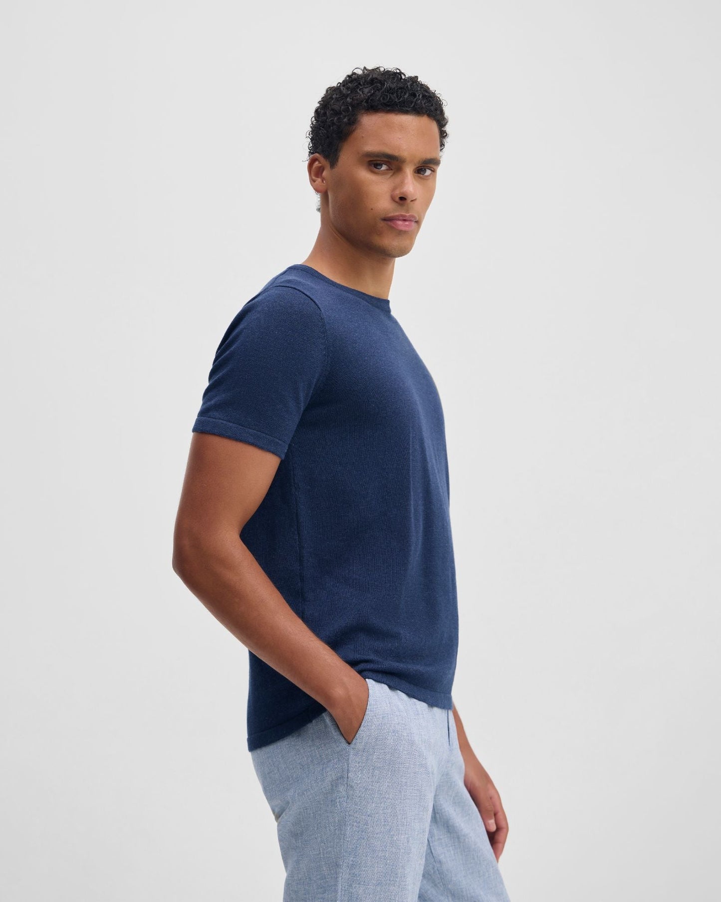 Theo Knitted T Shirt