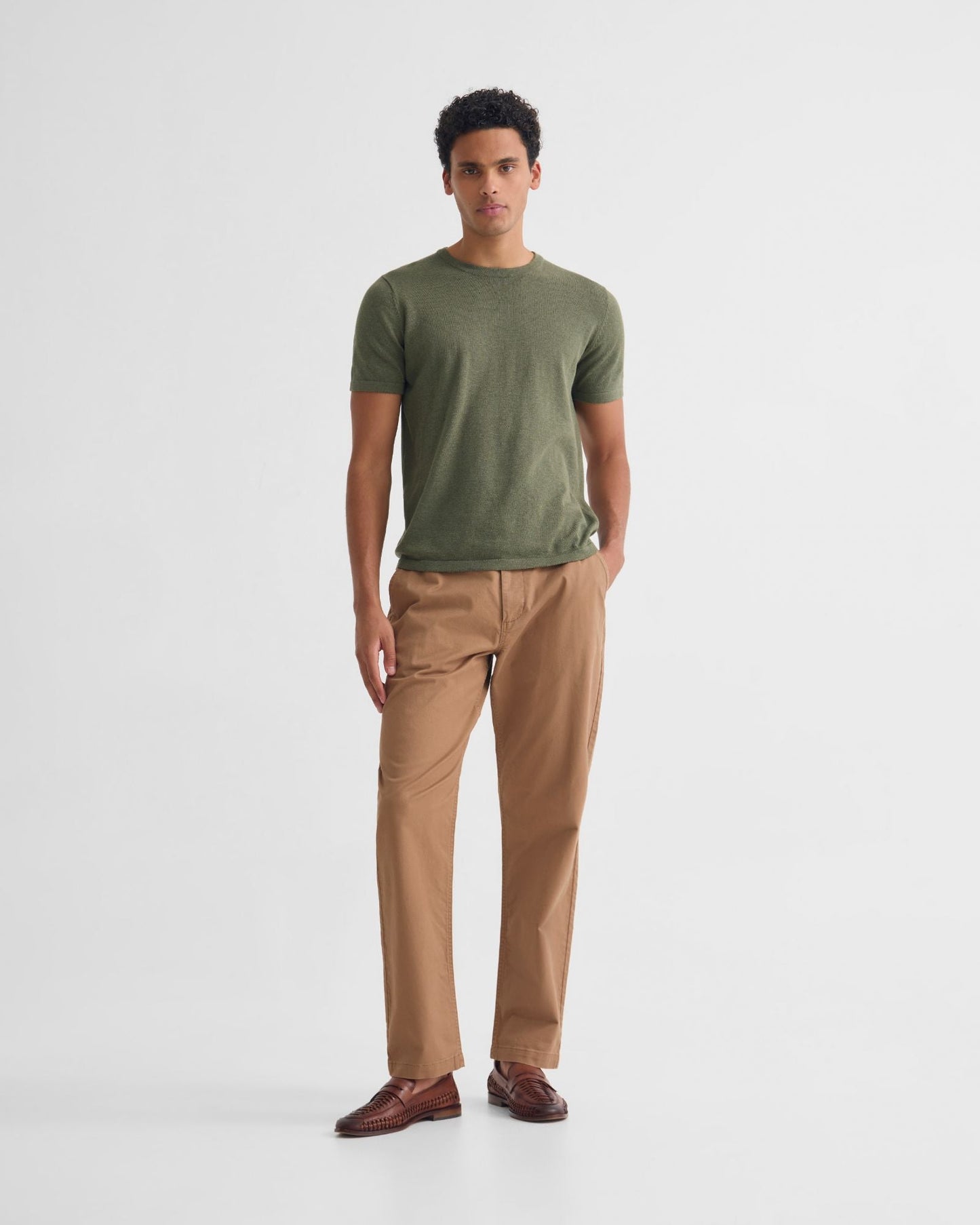 Theo Knitted T Shirt