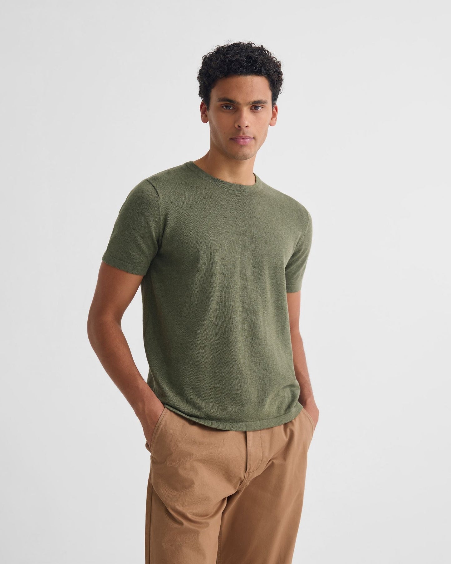 Theo Knitted T Shirt