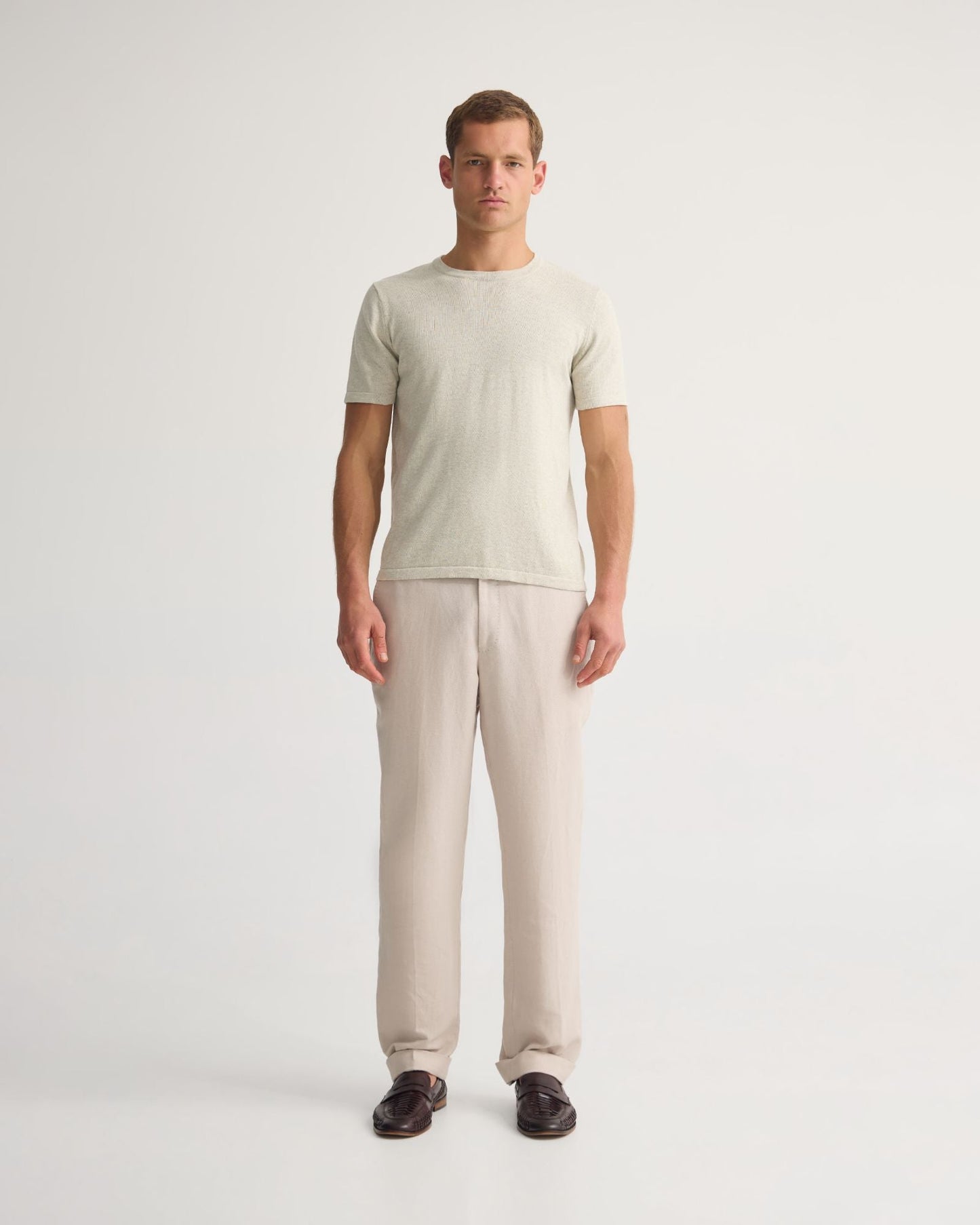 Theo Knitted T Shirt