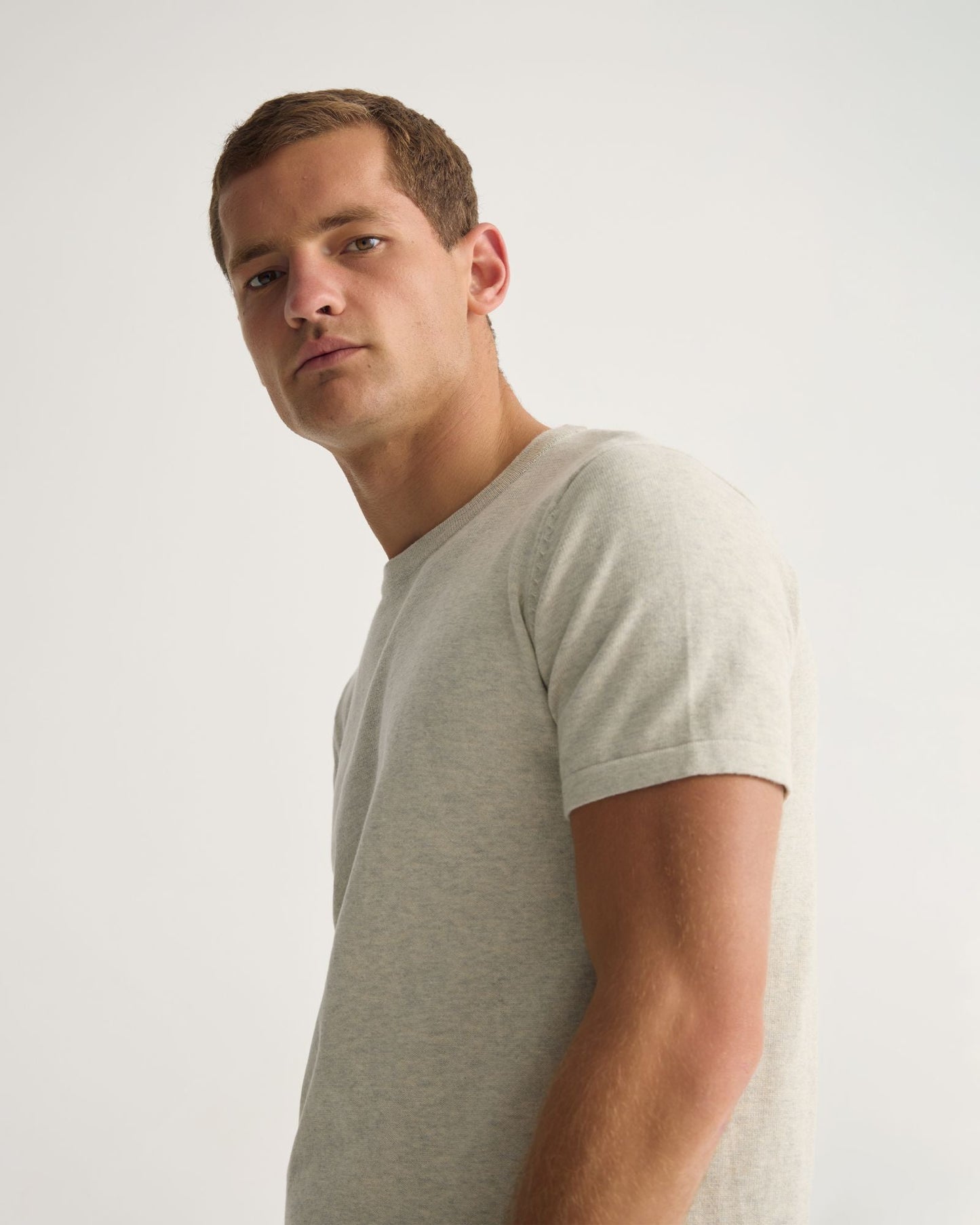 Theo Knitted T Shirt
