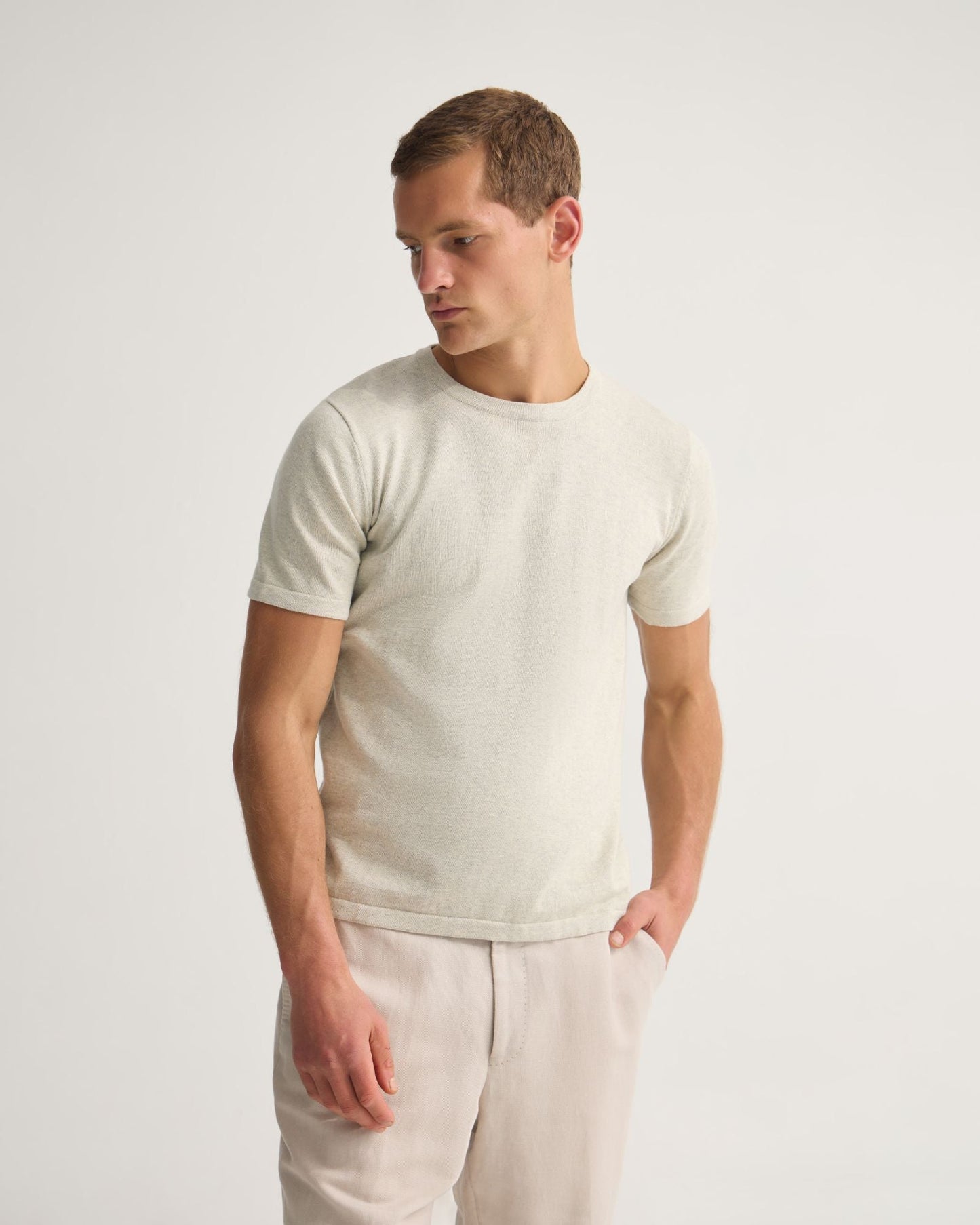 Theo Knitted T Shirt