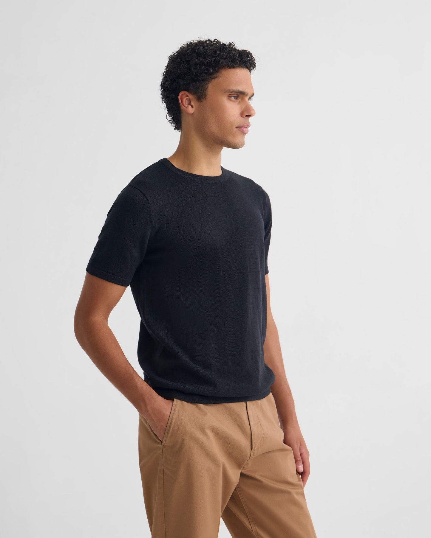 Theo Knitted T Shirt