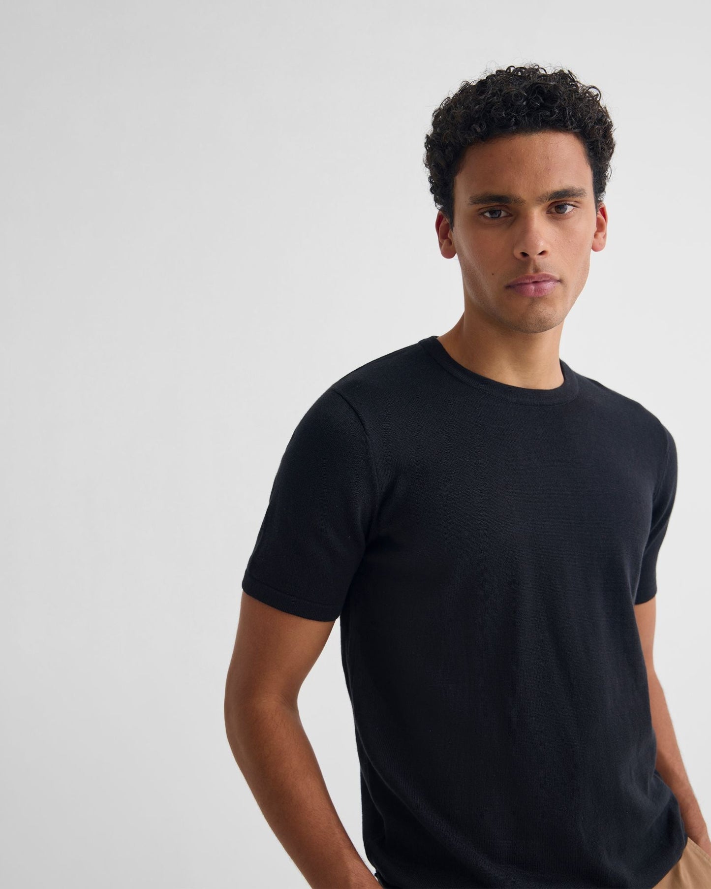 Theo Knitted T Shirt