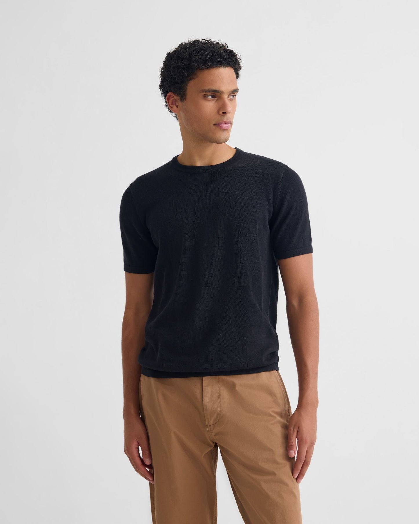 Theo Knitted T Shirt