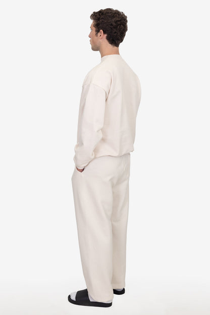 MWF1044 - 10 oz. Mid-Weight Poly Cotton Fleece Wide Sweatpant