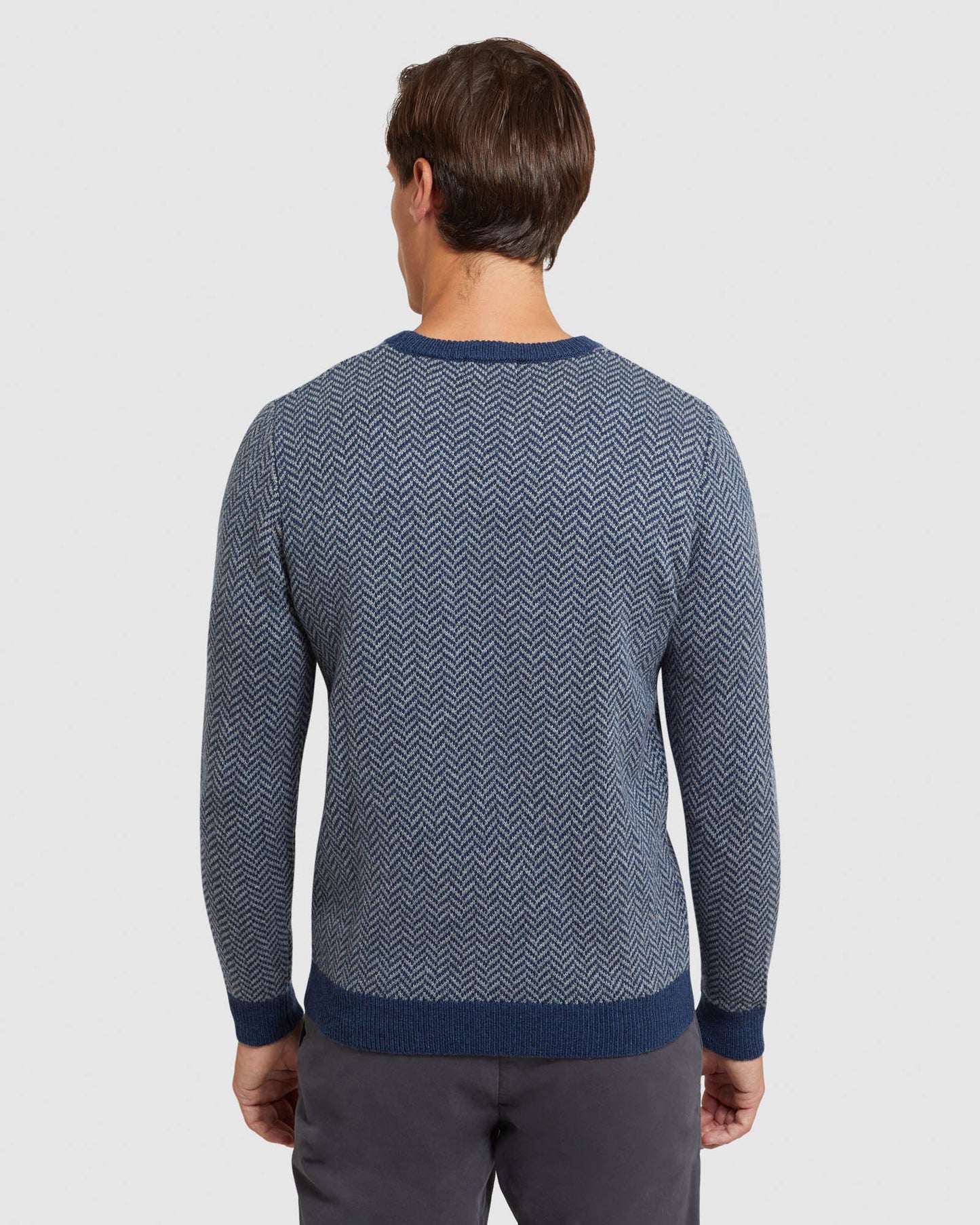 Tully Wool Blend Herringbone Knit