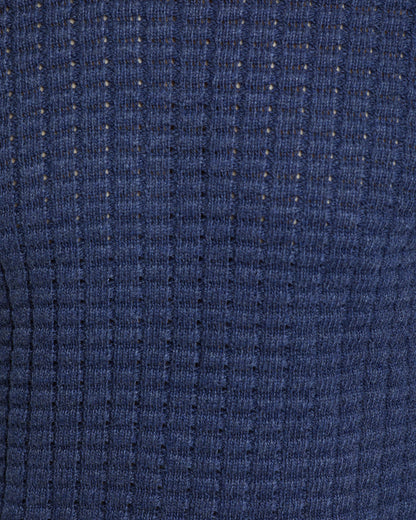 Tommy Waffle Crew Neck Knit
