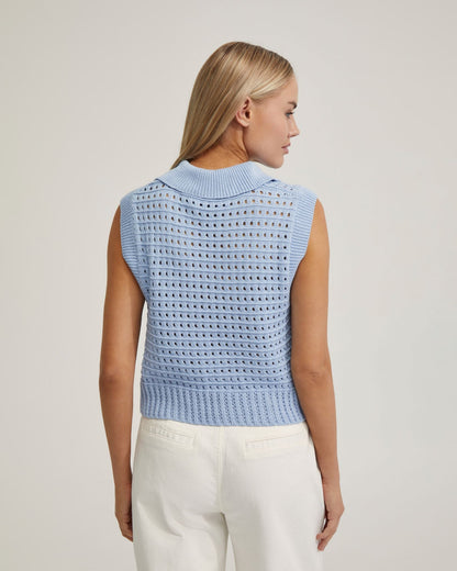 Tory Cotton Knitted Vest