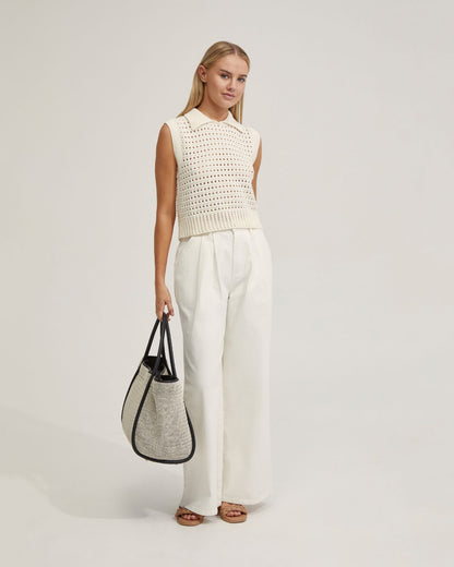 Tory Cotton Knitted Vest