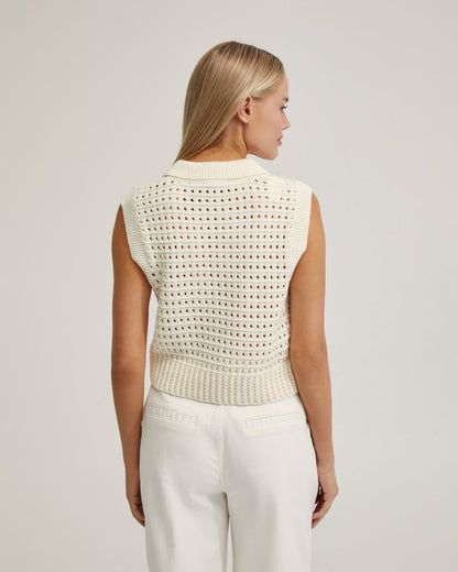 Tory Cotton Knitted Vest