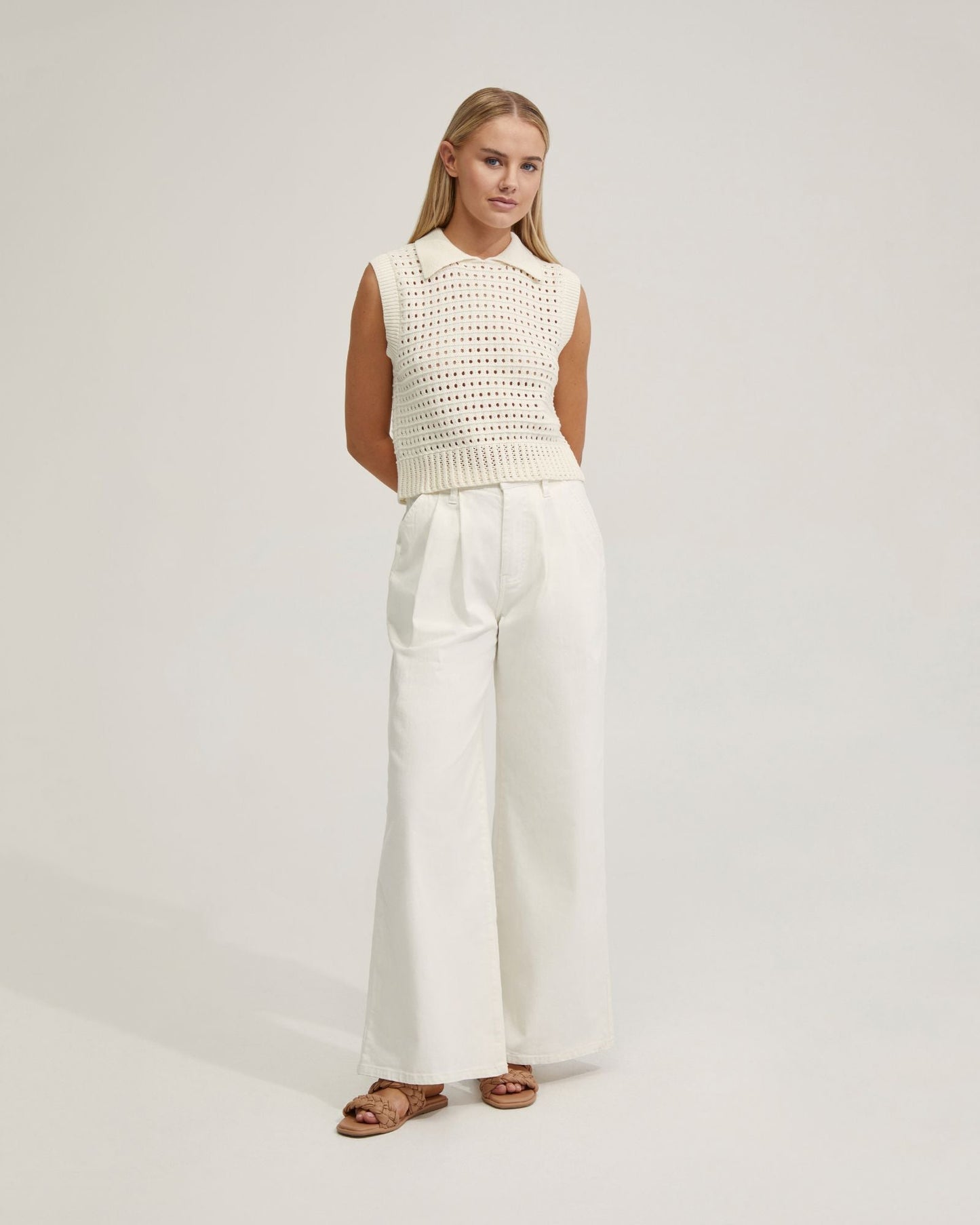 Tory Cotton Knitted Vest