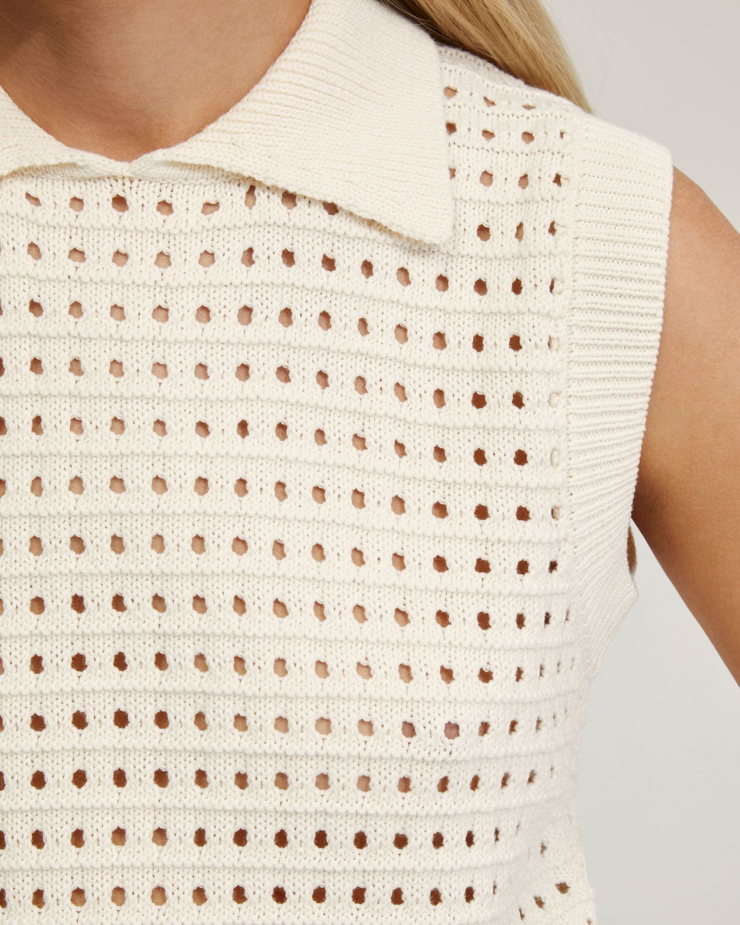 Tory Cotton Knitted Vest