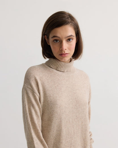 Tilda Knitted Wool Mini Dress