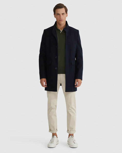 Wilson Wool Rich Twill Overcoat