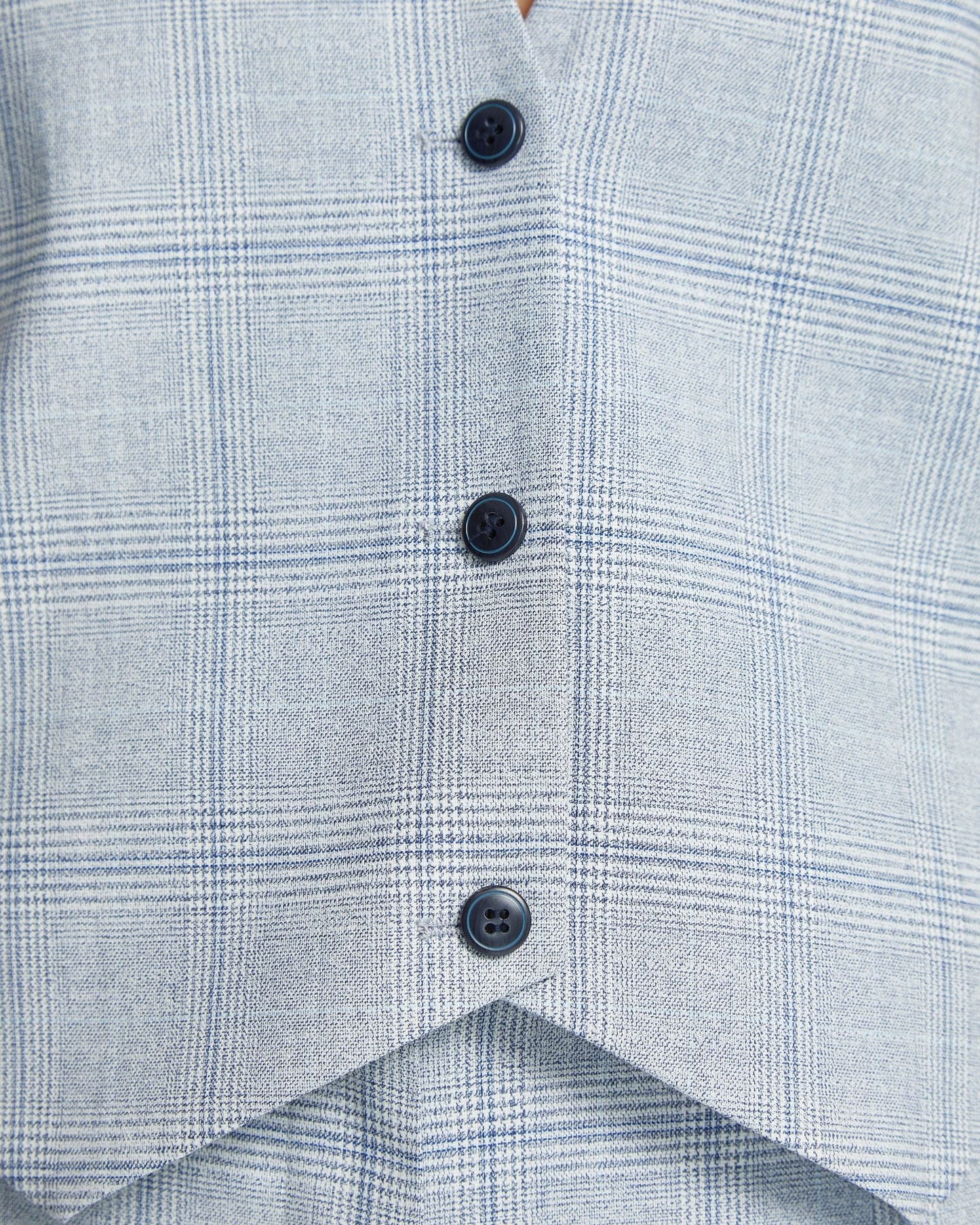 Vienna Eco Checked Suit Waistcoat