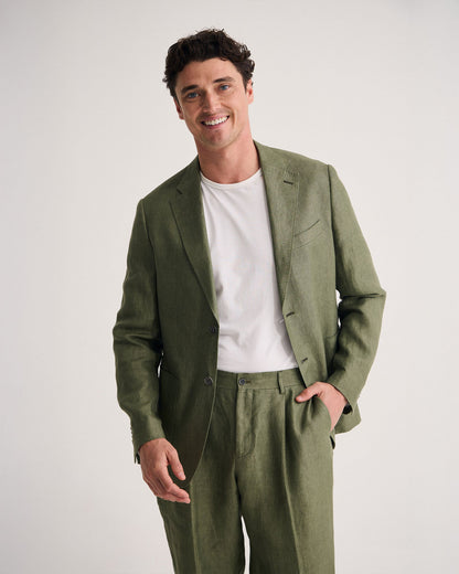 Wrdswrth Linen Patch Pocket Blazer