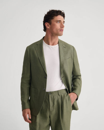 Wrdswrth Linen Patch Pocket Blazer