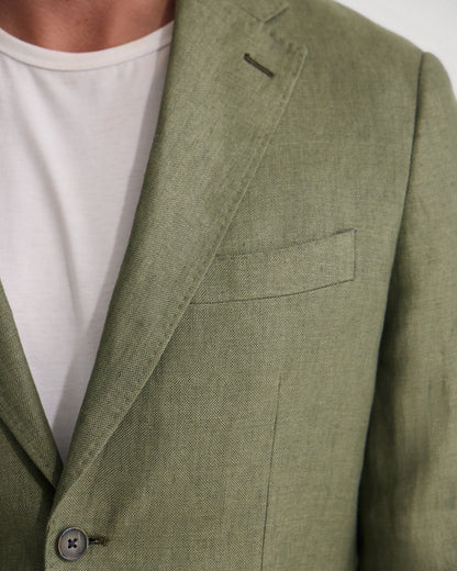 Wrdswrth Linen Patch Pocket Blazer
