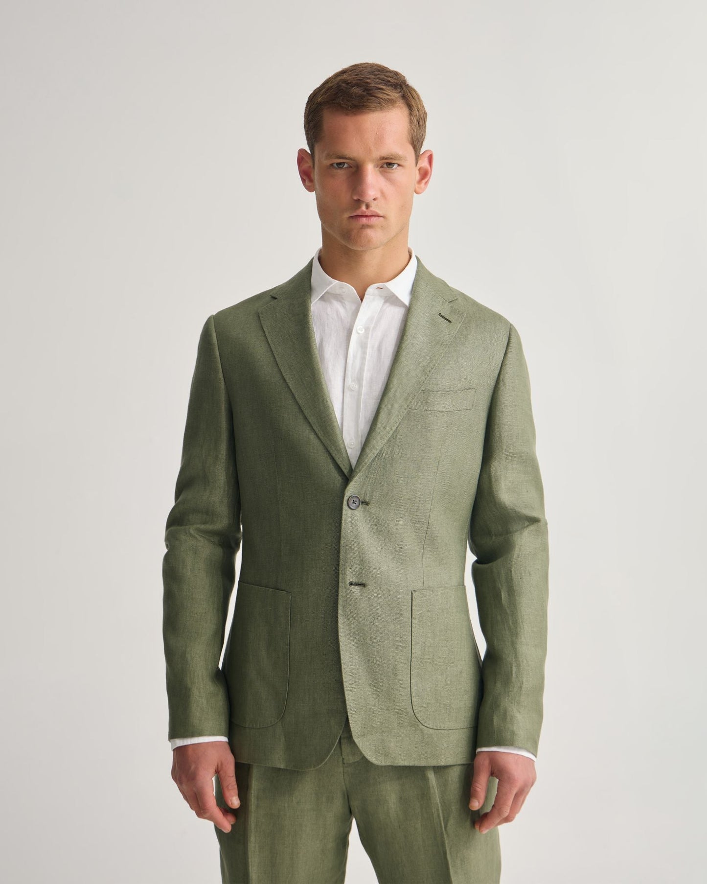 Wrdswrth Linen Patch Pocket Blazer
