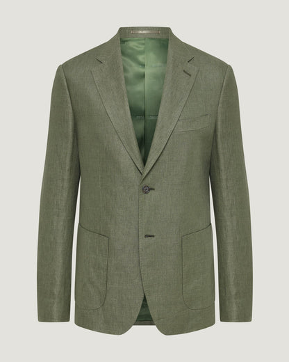 Wrdswrth Linen Patch Pocket Blazer