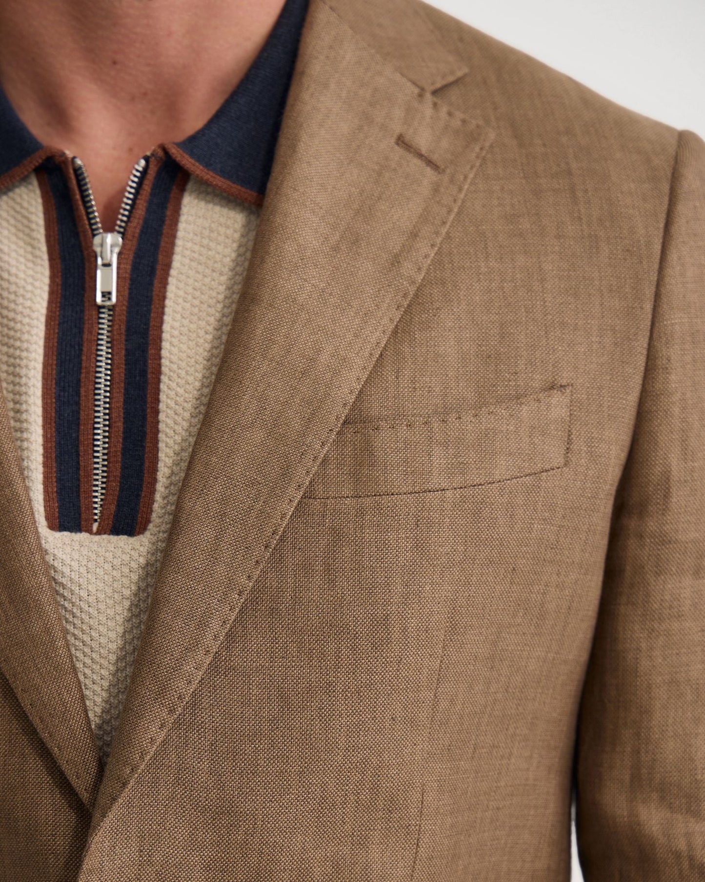 Wrdswrth Linen Patch Pocket Blazer