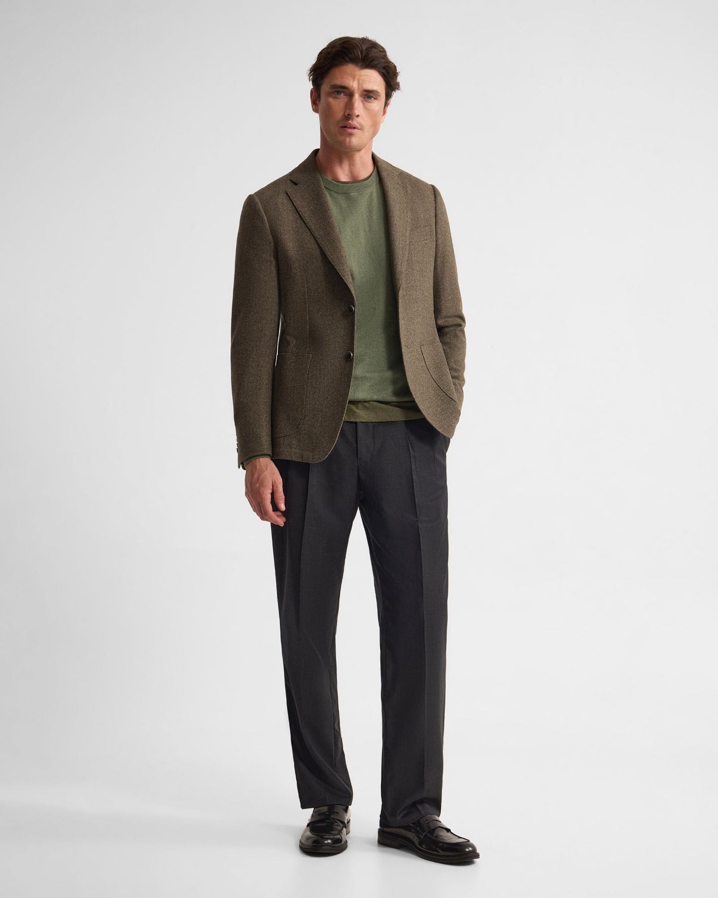 Wordsworth Luxury Herringbone Blazer