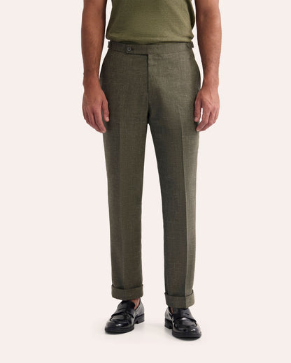 Wordsworth Wool/Lnn/Silk Trousers