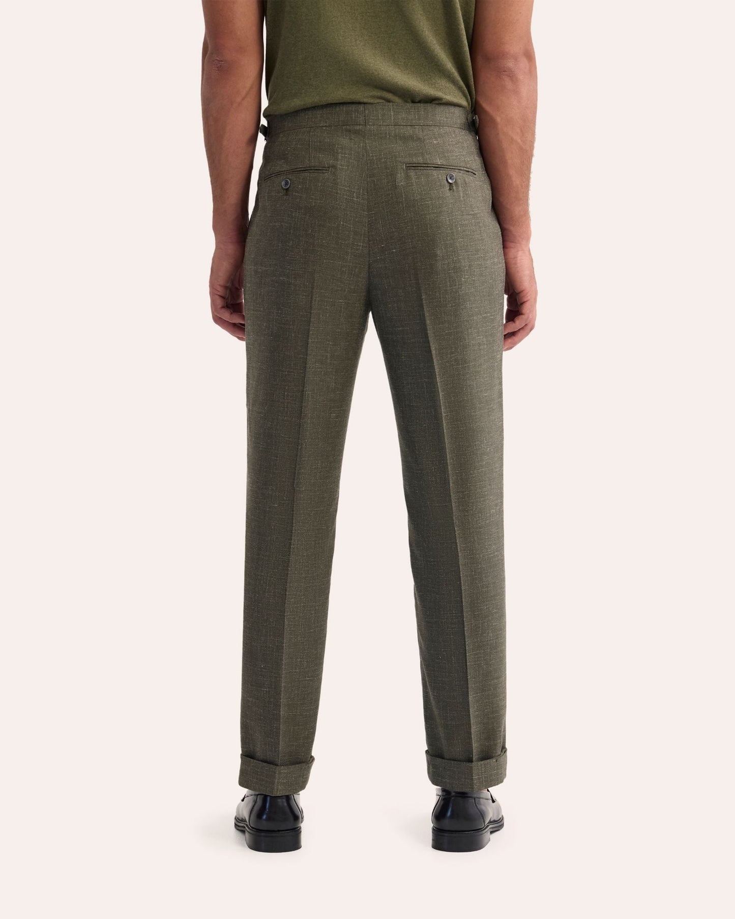 Wordsworth Wool/Lnn/Silk Trousers
