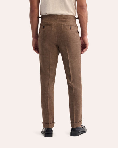 Wordsworth Wool/Lnn/Silk Trousers