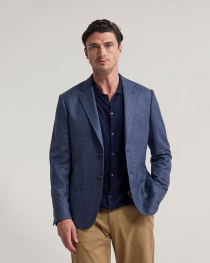 Wordsworth Wool Herringbone Blazer