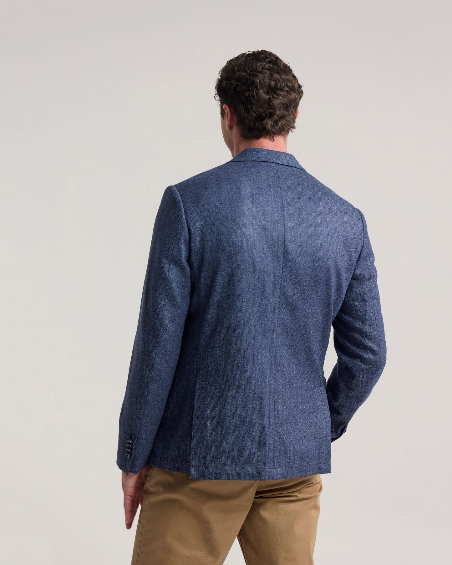 Wordsworth Wool Herringbone Blazer