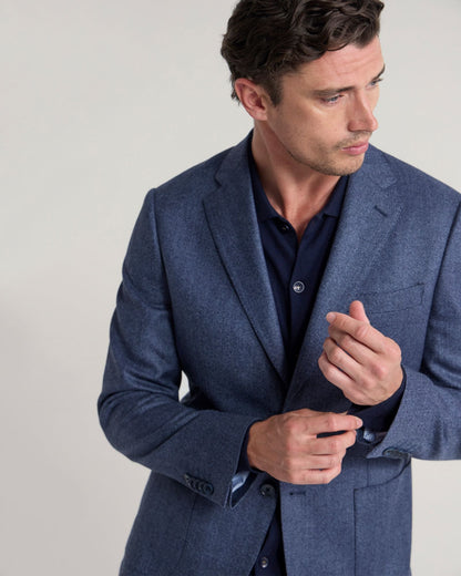 Wordsworth Wool Herringbone Blazer