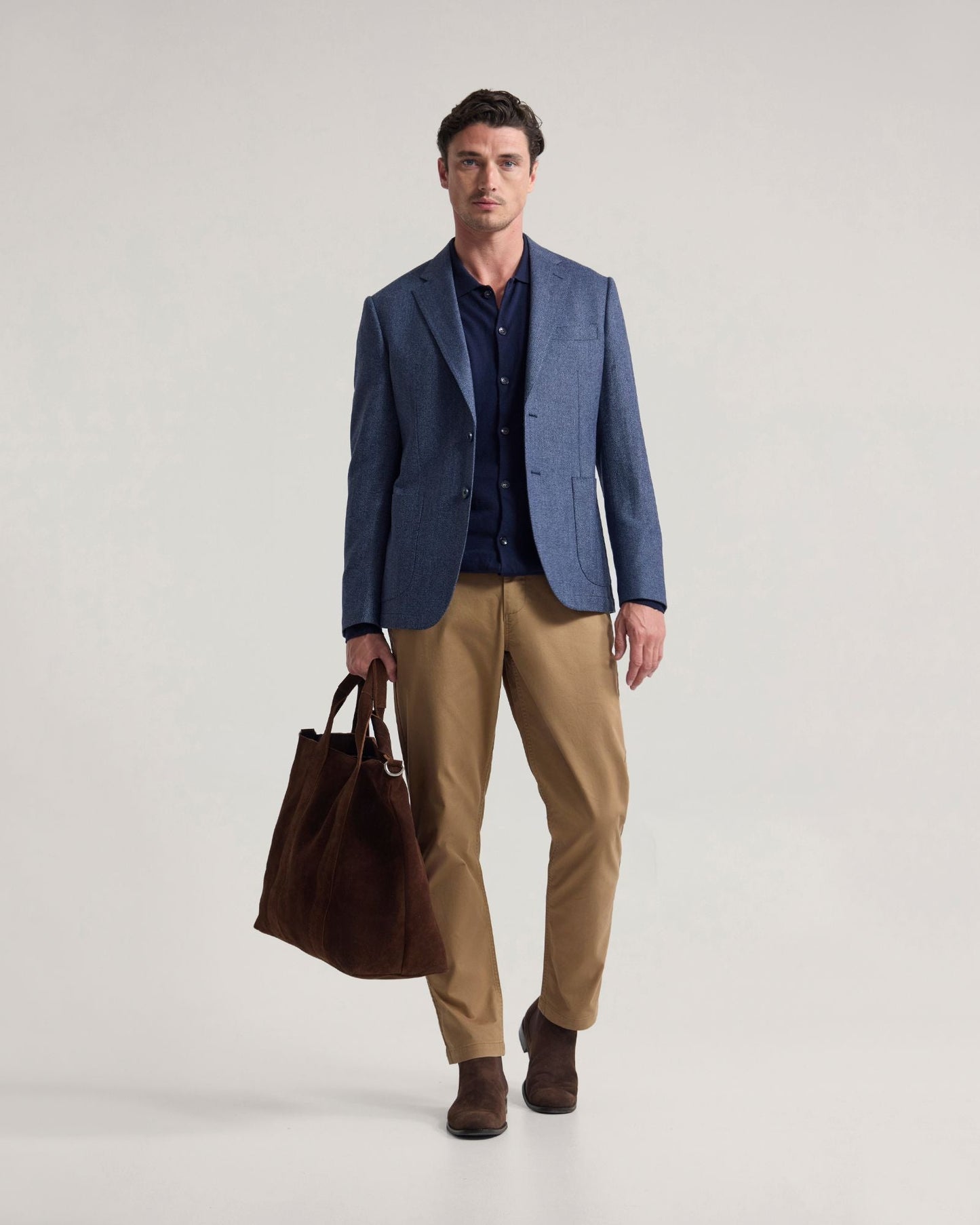 Wordsworth Wool Herringbone Blazer
