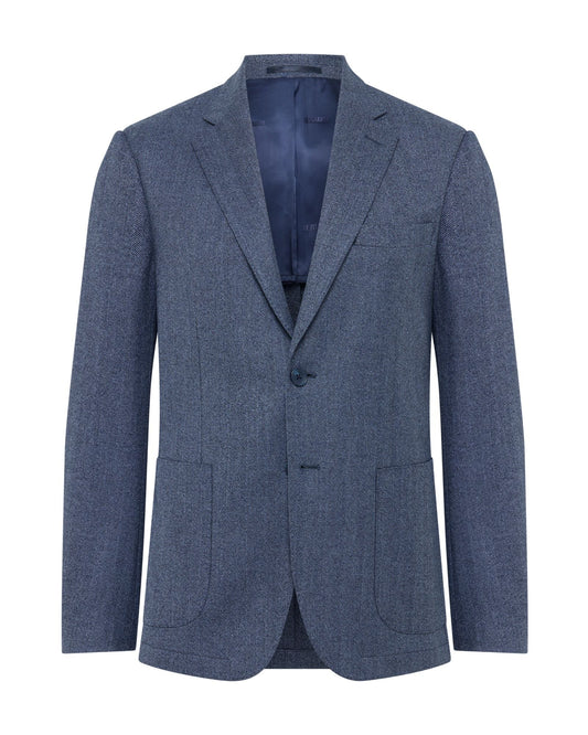 Wordsworth Wool Herringbone Blazer