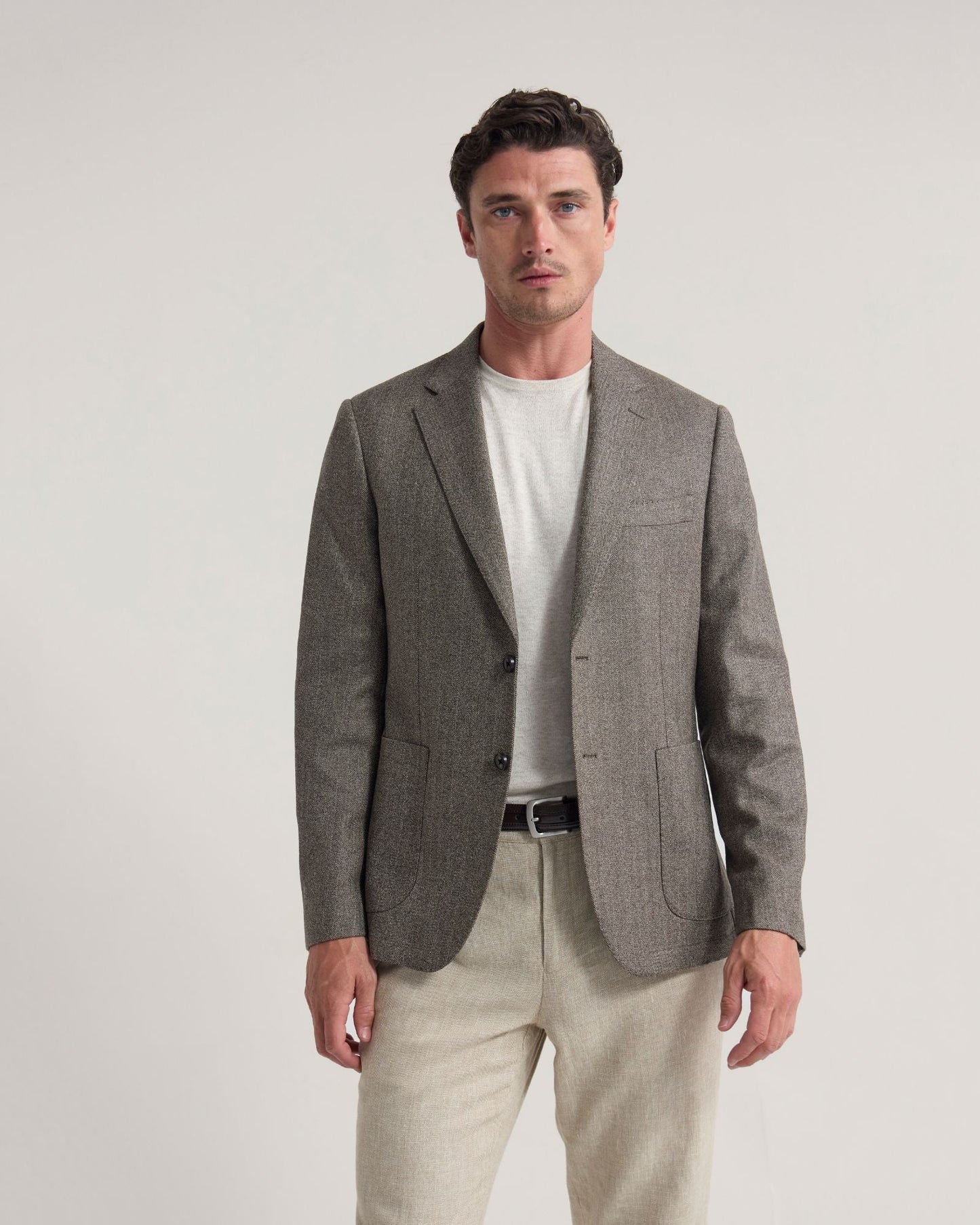 Wordsworth Wool Herringbone Blazer