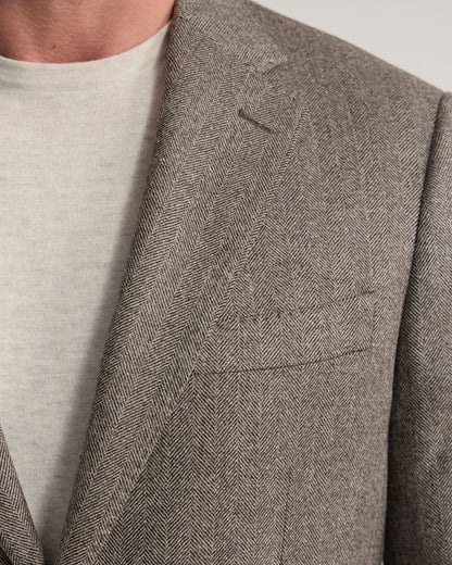 Wordsworth Wool Herringbone Blazer