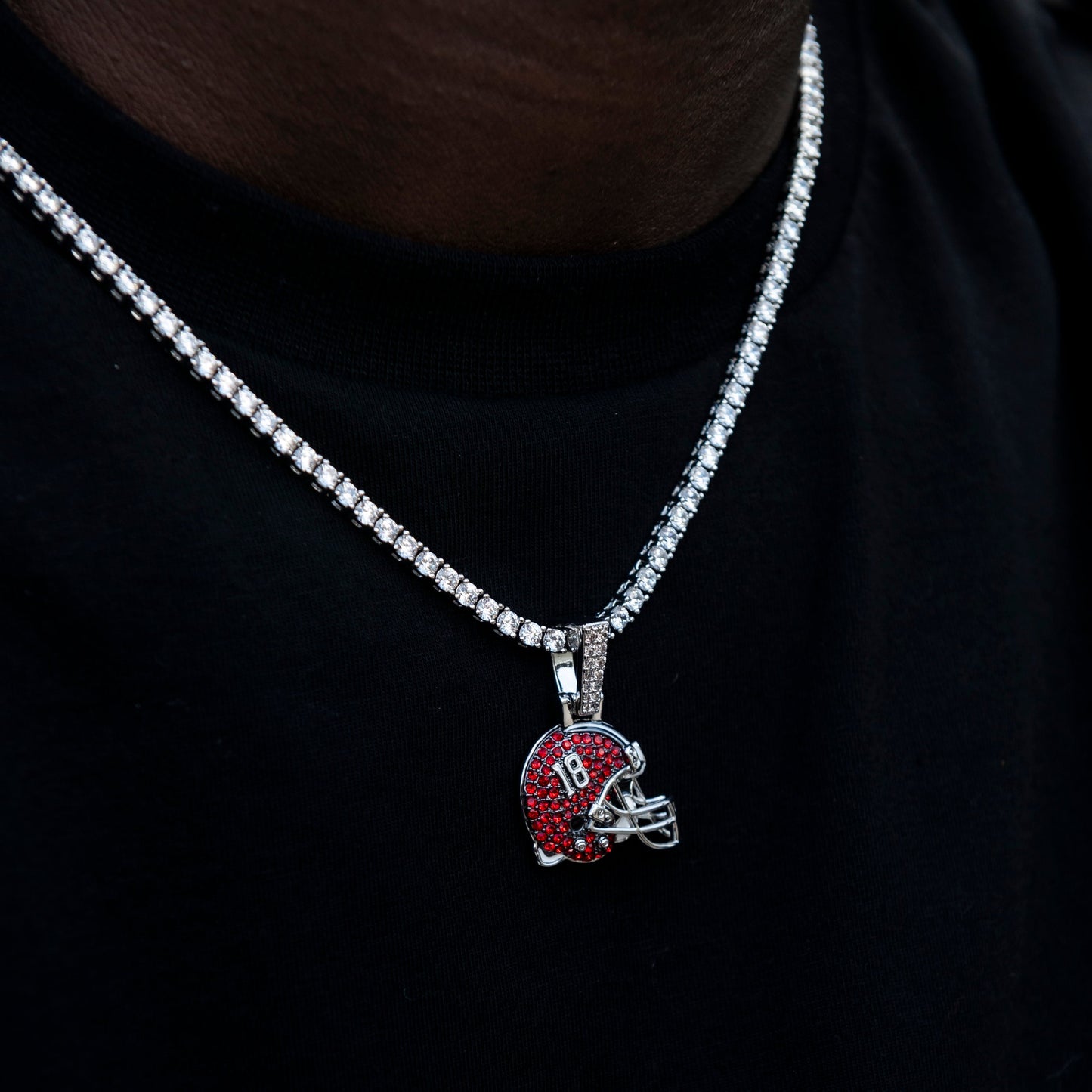 Alabama Official NCAA Football Helmet Pendant